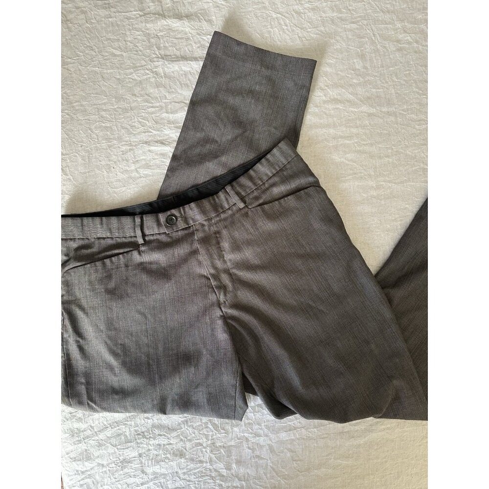 Calvin Klein Golf Men's Size 34x31 Pants Chino Dress Gray Light Checker Preppy